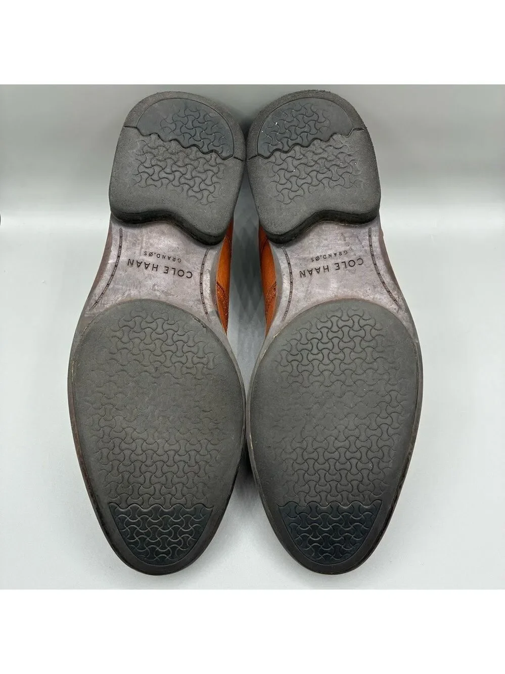 Cole Haan Holland Long Wing Oxford Men’s 10.5 M Brown Leather C31354